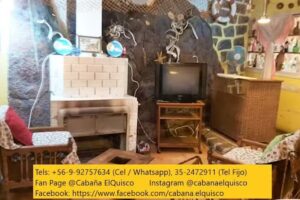 Arriendo Casa con Chimenea y Cabaña en El Quisco