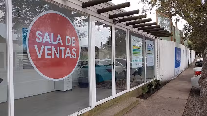 Sala de ventas Condominio Plaza Linderos