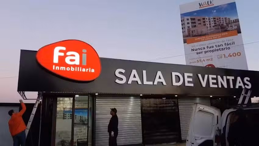 Sala de Ventas – Condominio Walk Talca