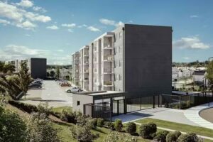 Sala de ventas Elisur Condominio Alto Los Fundadores, Pitrufquén